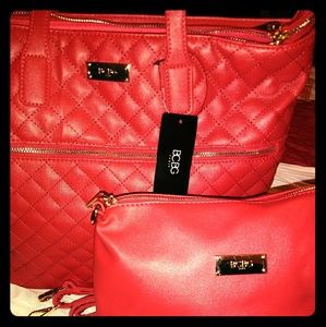 Fire RED BCBG Purse